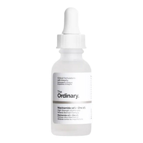 Image of the ordinary niacinamide 10% + zinc 1% 30ml